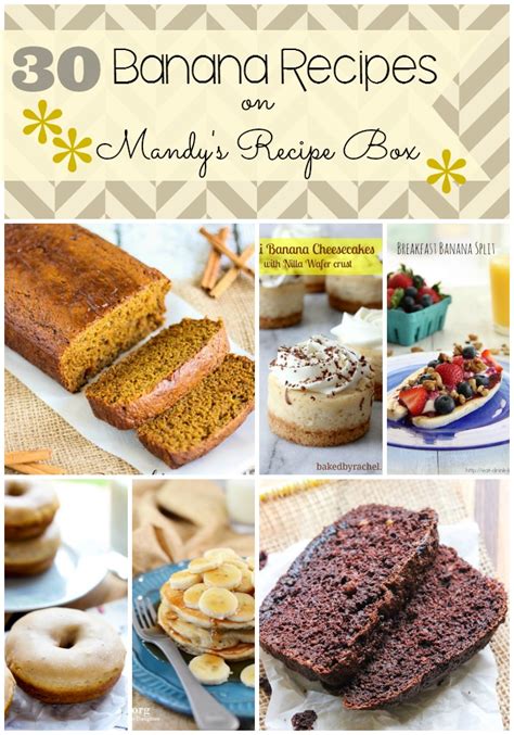 30 Banana Recipes