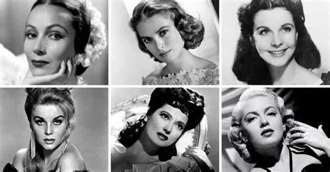 50 Of the Most Glamorous Old Hollywood Actresses