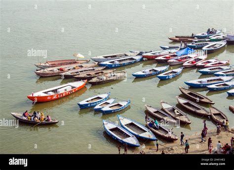 varanasi and ganges river Stock Photo - Alamy