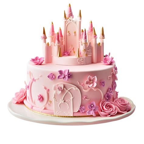 Happy Birthday Princess Pink Cake