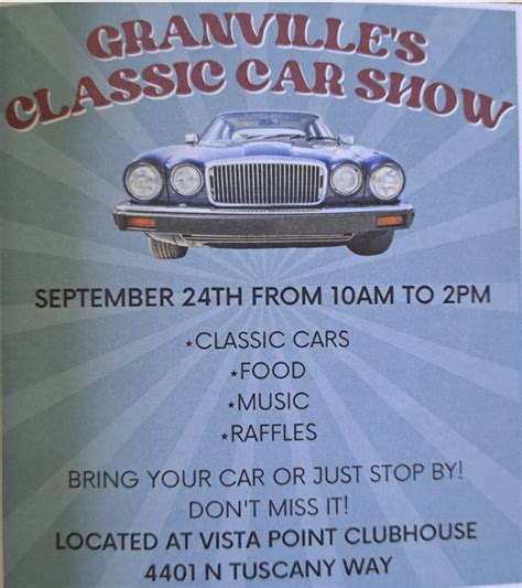 Granville Classic Car Show - Arizona Car Culture