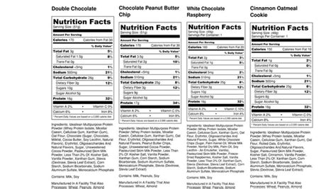 26 Core Power Nutrition Label - Labels Ideas For You