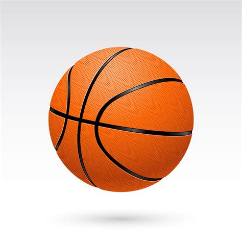 Realistic Basketball Vector 364950 Vector Art at Vecteezy