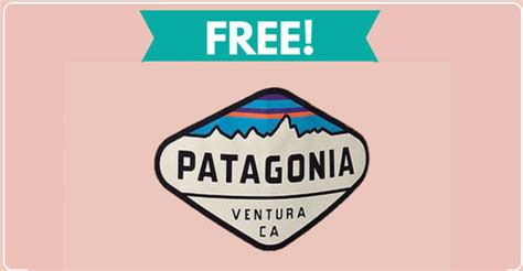 Free Patagonia Stickers - Free Samples By Mail