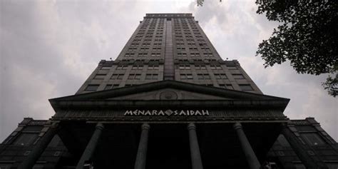 Bukan karena Angker, Ternyata Ini Penyebab Bangkrutnya Gedung Menara Saidah