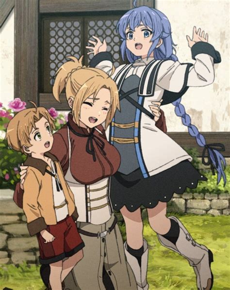 Anime: Mushoku Tensei: Isekai Ittara Honki Dasu _ Personajes: Rudeus Greyrat, Zenith Greyrat y ...