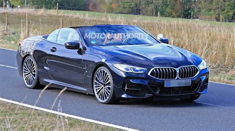 2019 BMW 8-Series Convertible spy shots and video