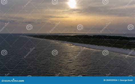 Fort Morgan, Alabama Beach at Sunset in July Stock Photo - Image of ...