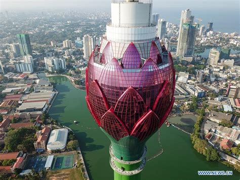 In pics: Lotus Tower in Colombo, Sri Lanka - Xinhua | English.news.cn