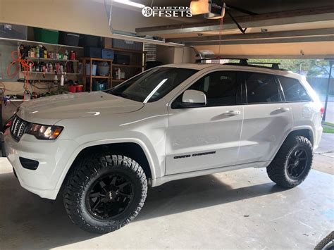 1 2019 Grand Cherokee Jeep Rough Country Suspension Lift 25in Helo He908 Black | Jeep grand ...