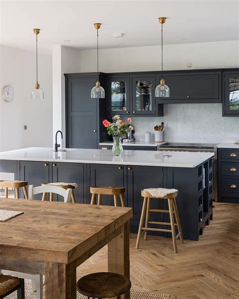 Dark Bamboo Flooring Kitchen