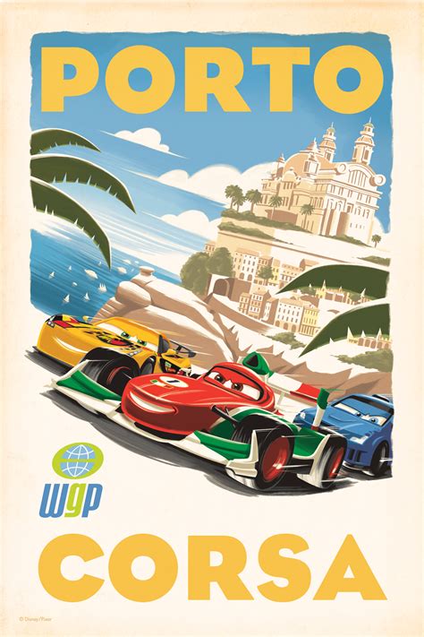 Image - Cars 2 Vintage poster 2.jpg - Pixar Wiki - Disney Pixar ...