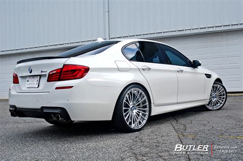 BMW M5 on Custom 21in Savini SV61d Wheels - Trending at Butler Tires ...