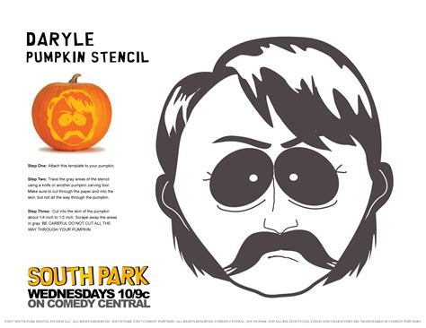 South Park Halloween Pumpkin Stencils! - Blog | South Park Studios