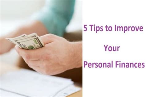 5 Tips to Improve Your Personal Finances - Great Rock Dev