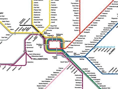 PTV’s new proposed rail map – Public Transport Users Association (Victoria, Australia)