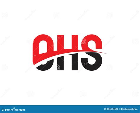 OHS Letter Initial Logo Design Vector Illustration Stock Vector ...