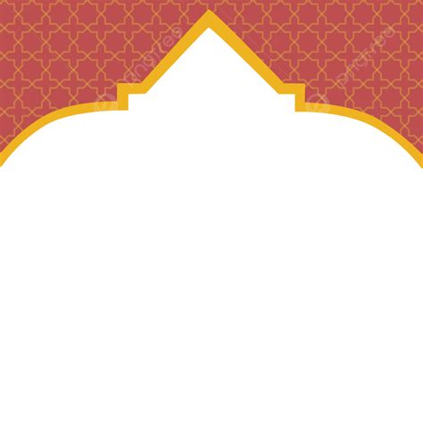 Islamic Frame Decoration Vector, Borders, Muslim, Ramadan PNG and Vector with Transparent ...