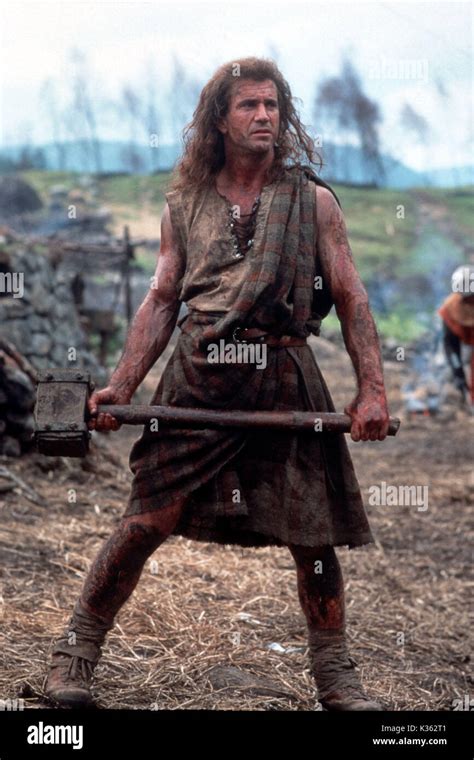 BRAVEHEART MEL GIBSON Date: 1995 Stock Photo - Alamy