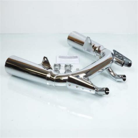 Pair Silent Exhaust Marving Chrome Yamaha Motorcycle 1200 VMAX 1986 to for sale online | eBay