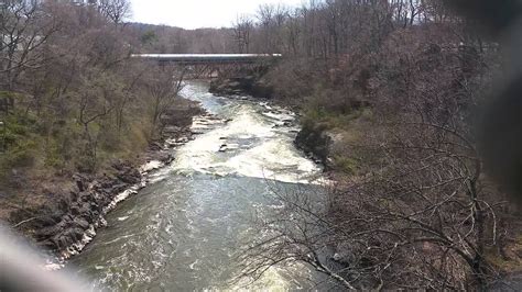 The falls in Little Falls, NJ. - YouTube