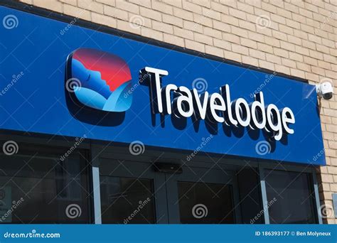 The Travelodge Logo and Sign on a Hotel in Bicester in the UK Editorial ...