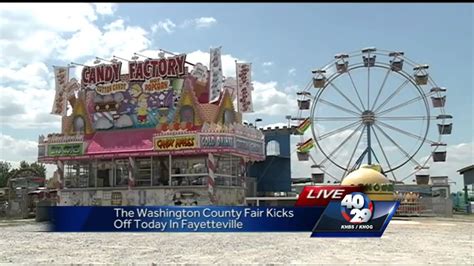 The Washington county fair has new rides and activities - YouTube