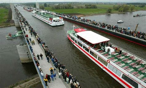 German Water Bridge - Magdeburg Canal Bridge