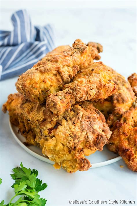 Air Fryer Southern Fried Chicken - melissassouthernstylekitchen.com