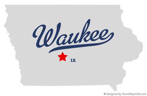 Map of Waukee, IA, Iowa