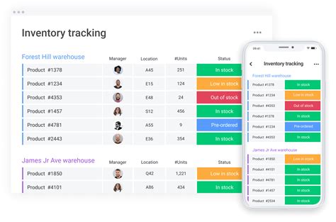 Manage your Inventory with monday.com