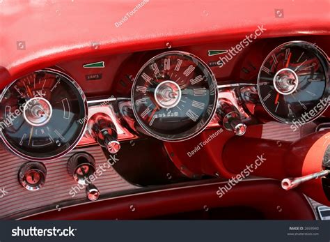 Dashboard From The Inside Of A Classic Car Stock Photo 2693940 : Shutterstock