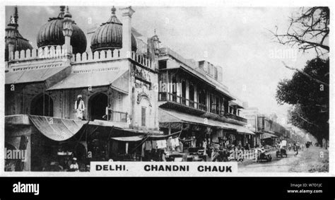 Chandni Chowk, Delhi, India, c1925. Artist: Unknown Stock Photo - Alamy