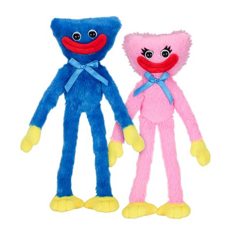 Buy POPPY PLAYTIME - Huggy Wuggy & Kissy Missy Smiling Plush Set (Two ...