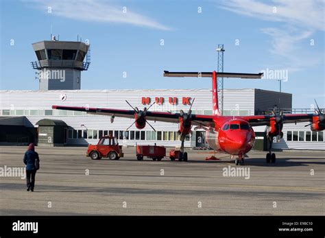 Nuuk Airport, Greenland Stock Photo - Alamy