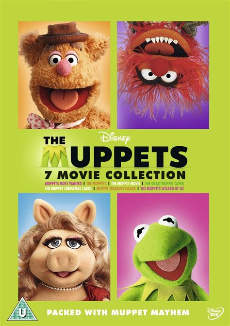 The Muppets Bumper Seven Movie Collection | DVD Box Set | Free shipping ...