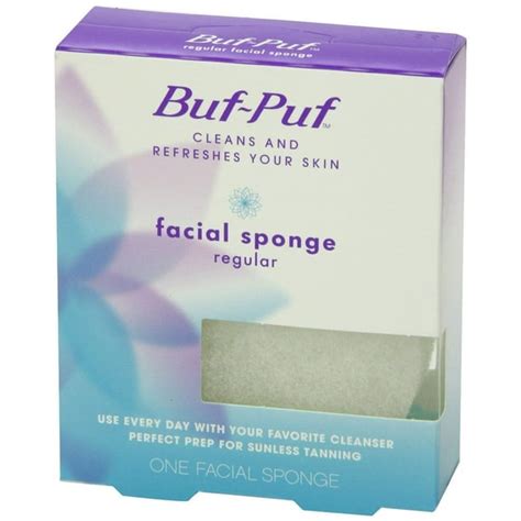 Buf-Puf Regular Facial Sponge 1 Each (Pack of 8) - Walmart.com ...