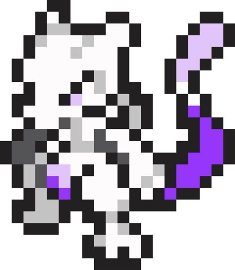 Pixilart - Mewtwo Pokemon Sprite by Deviant