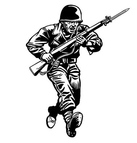 1,600+ Soldier Running Stock Illustrations, Royalty-Free Vector Graphics & Clip Art - iStock