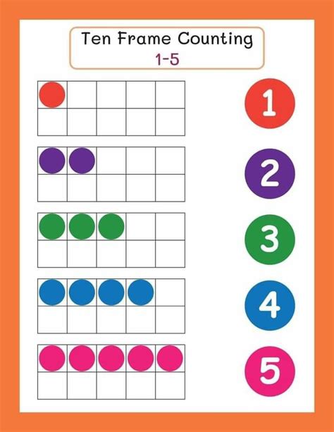 Ten Frame, Worksheets For Kids, Mathematics, Word Search Puzzle, Map, Words, Math, Kids ...