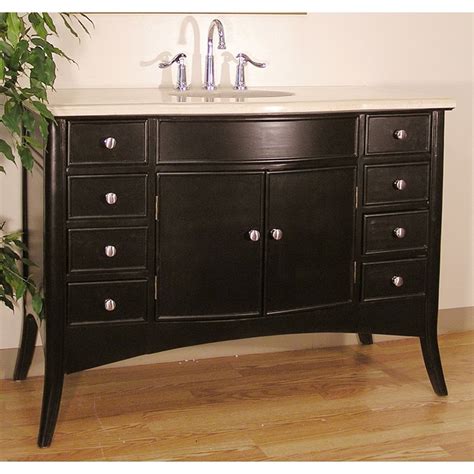 Marble Top 48 in. Bathroom Vanity - Overstock Shopping - Great Deals on Bathroom Vanities