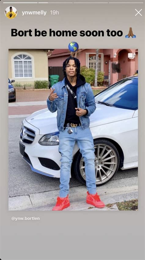 YNW Melly Smiles in Court Footage, Claims He and Bortlen Will Be ‘Home ...