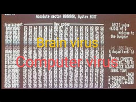 Brain Virus - Computer virus | One of the biggest virus in system - Must watch - YouTube