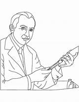 Thomas Edison Coloring Pages At GetColoringscom  Free Printable sketch template