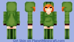 Creeper Girl (Design by AT-2) Minecraft Skin