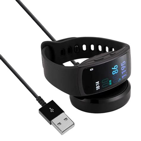 Centechia Smart Watch USB Charger Charging Cable Cord for SamsungGearFit2pro Smart Watch Charger ...