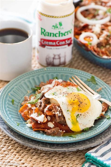 Carnitas Chilaquiles | Cacique® Inc. | Chilaquiles, Recipes, Cacique recipes