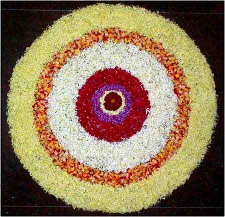 50 Best Pookalam Designs For Onam 2022 Simple Flower Rangoli, Simple Rangoli Border Designs ...