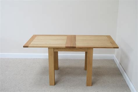 Flip Top Oak Dining Tables | Narrow Folding Console Tables