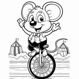 Unicycle And circus Tent coloring Page Lulu Pages sketch template